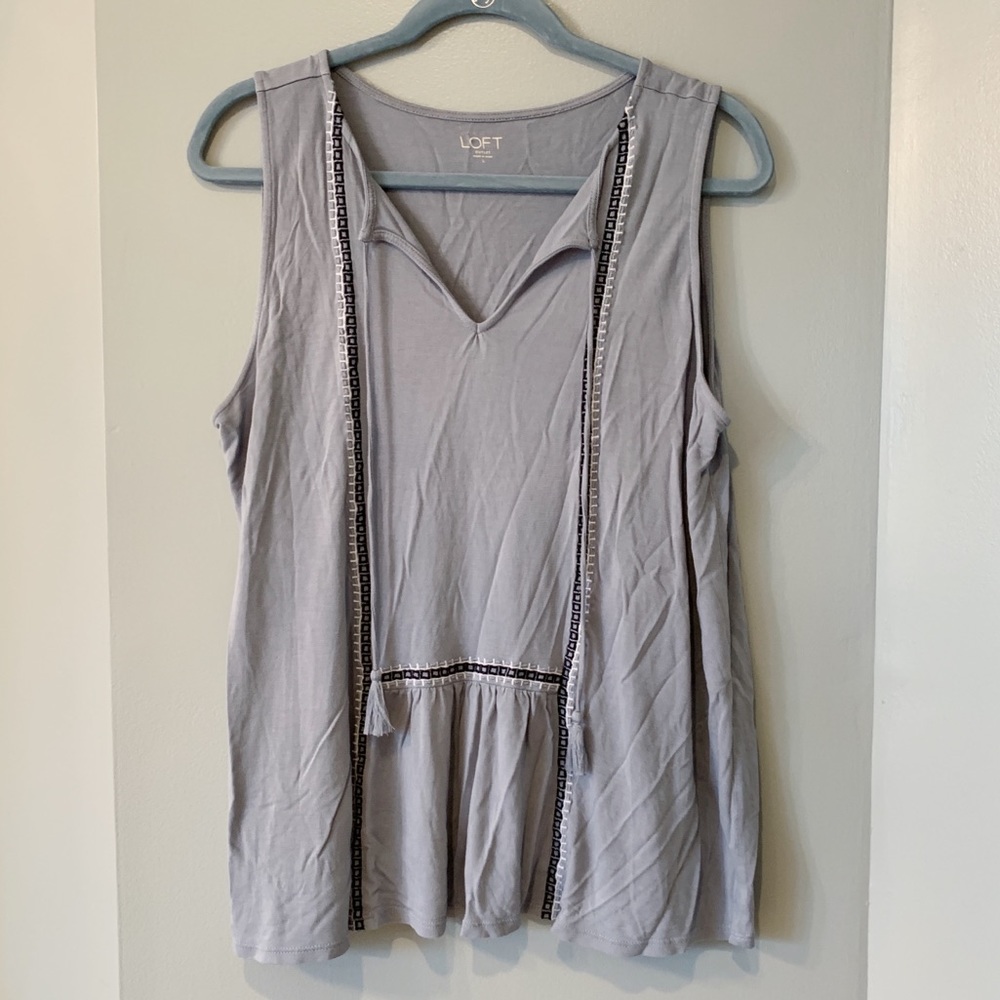 Loft Sleeveless Blouse